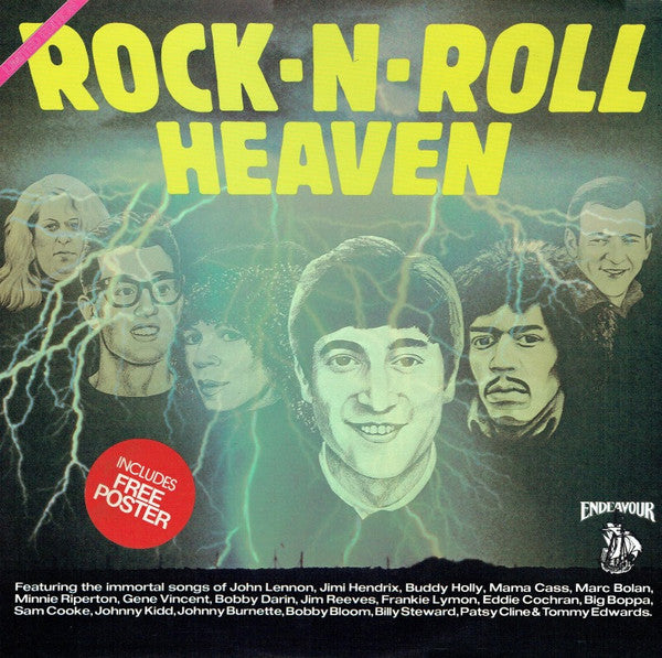 Various : Rock-N-Roll Heaven (LP, Comp)