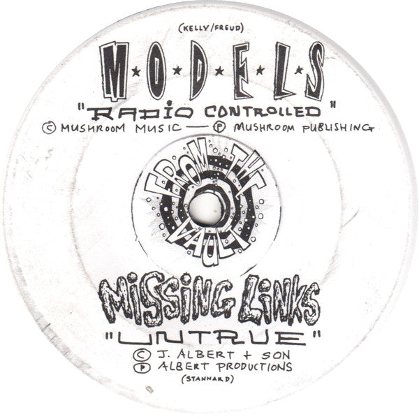 Models (2) / The Missing Links : Radio Controlled / Untrue (7", Single)