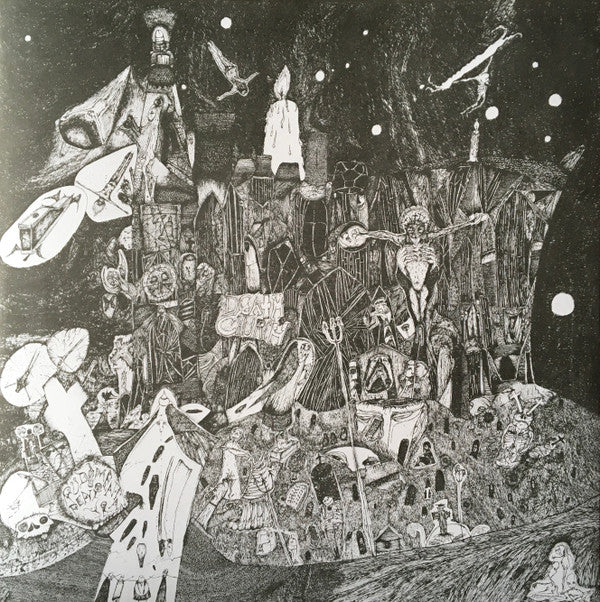 Rudimentary Peni : Death Church (LP, Album, RE, RM, 180)