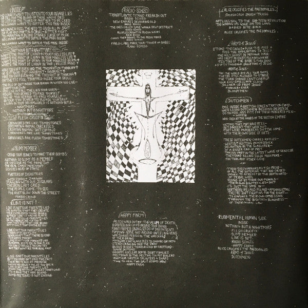 Rudimentary Peni : Death Church (LP, Album, RE, RM, 180)