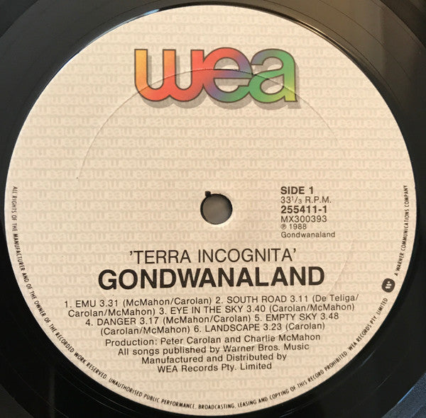 Gondwanaland Project : Terra Incognita (LP, Album)