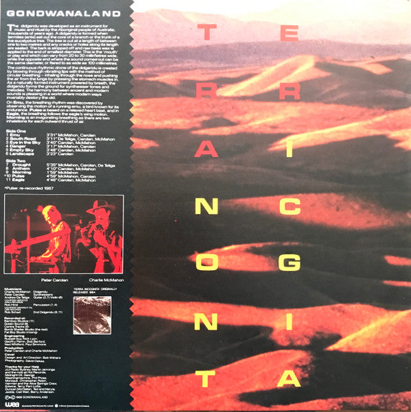 Gondwanaland Project : Terra Incognita (LP, Album)