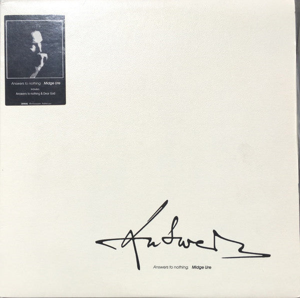 Midge Ure : Answers To Nothing (LP, Album)