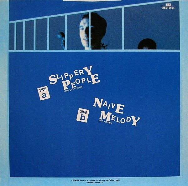 Talking Heads : Slippery People (12", Single)