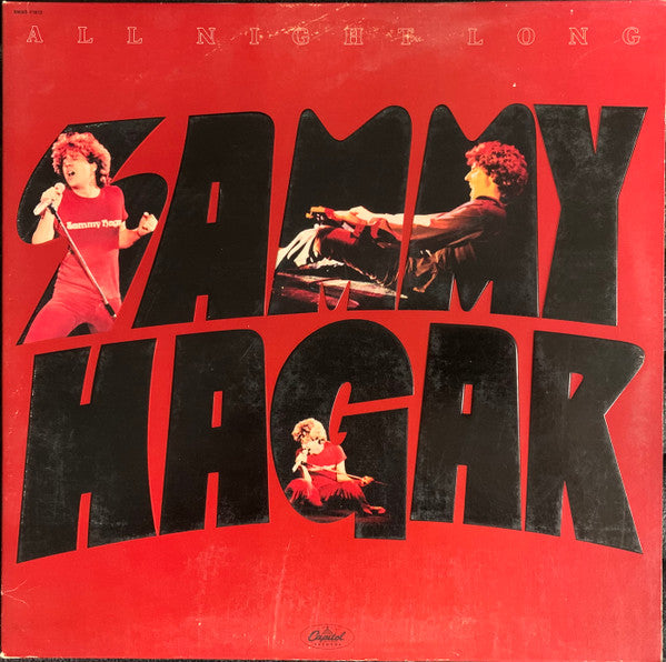Sammy Hagar : All Night Long (LP, Album, Los)