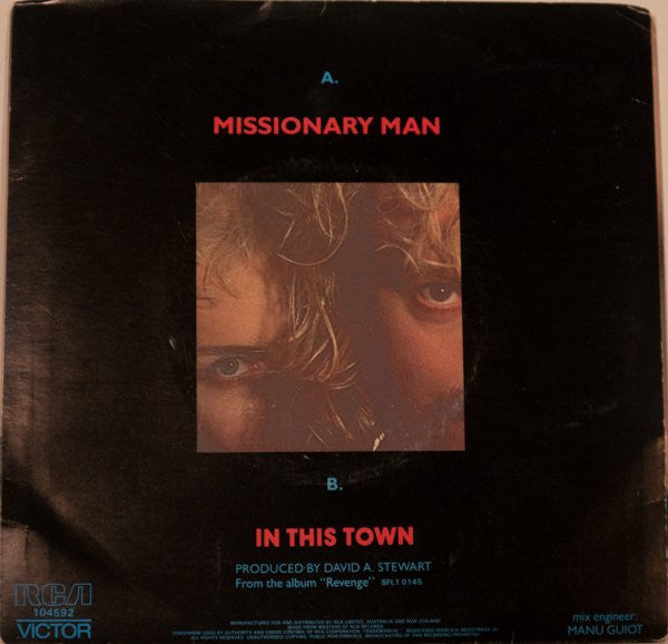 Eurythmics : Missionary Man (7")