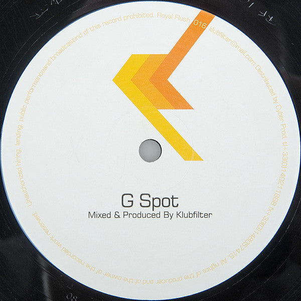 Klubfilter : G Spot / 4 Play (12")