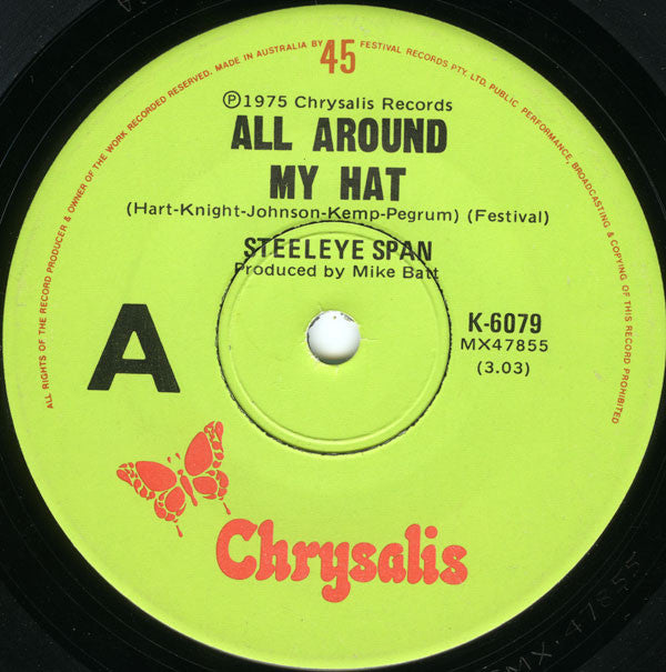 Steeleye Span : All Around My Hat (7", Single)