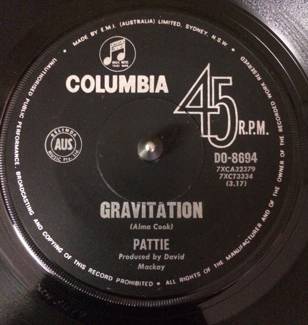 Little Pattie : Gravitation (7&quot;, Single)