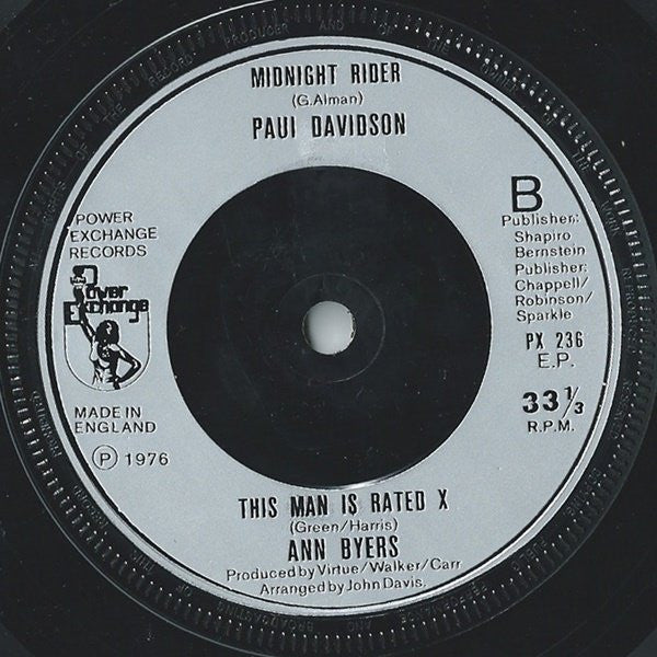 Various : Having A Party (7", EP, M/Print)