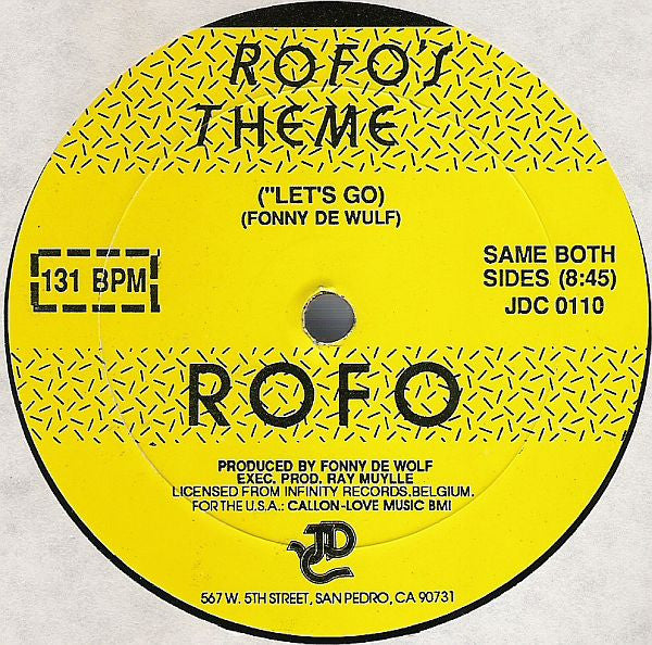 Rofo : Rofo&#39;s Theme (12&quot;)