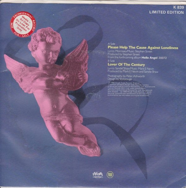 Sandie Shaw : Please Help The Cause Against Loneliness (7", Single)