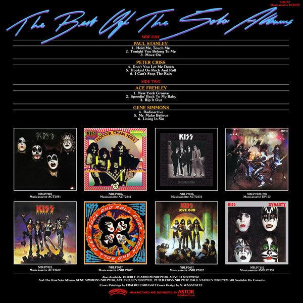 Kiss : The Best Of The Solo Albums (LP, Comp)