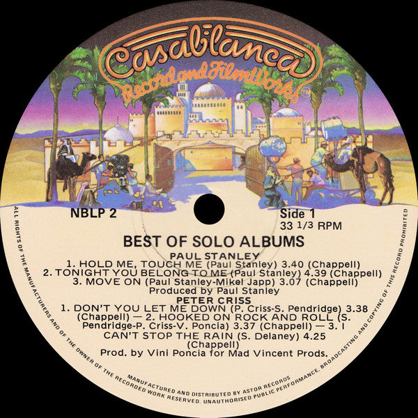 Kiss : The Best Of The Solo Albums (LP, Comp)