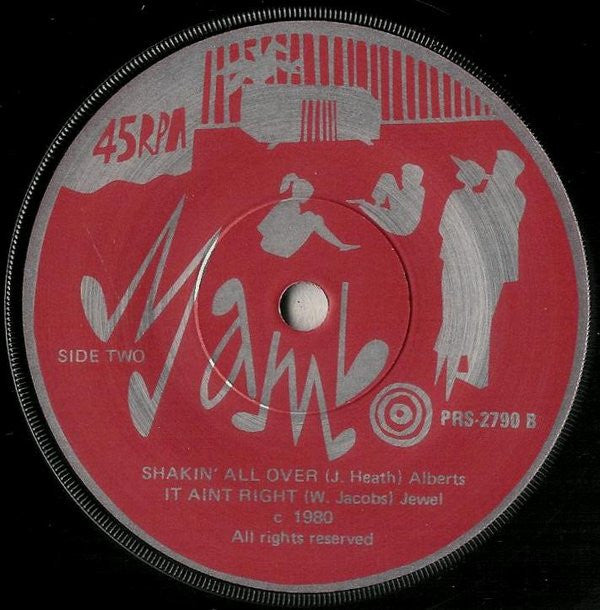 The Dynamic Hepnotics : Shakin' All Over (7", EP)