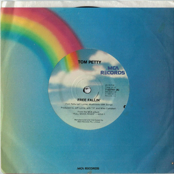 Tom Petty : Free Fallin' (7", Single)