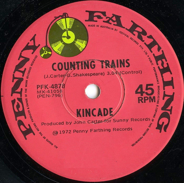 Kincade : Dreams Are Ten A Penny (7", Single)