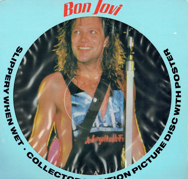 Bon Jovi : Slippery When Wet (LP, Album, Ltd, Pic)