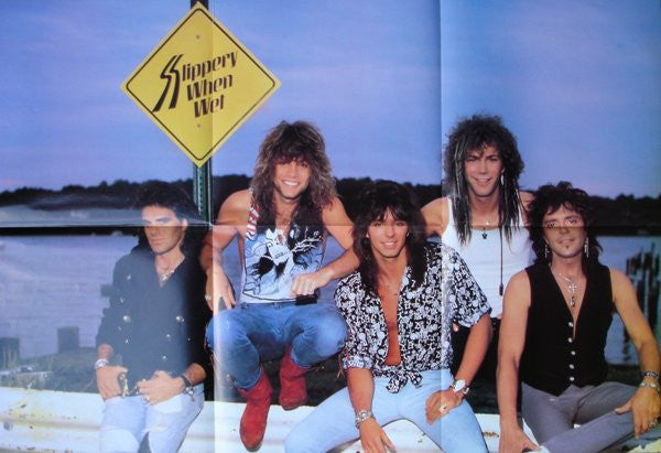 Bon Jovi : Slippery When Wet (LP, Album, Ltd, Pic)