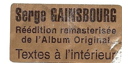 Serge Gainsbourg : Rock Around The Bunker (CD, Album, RE)