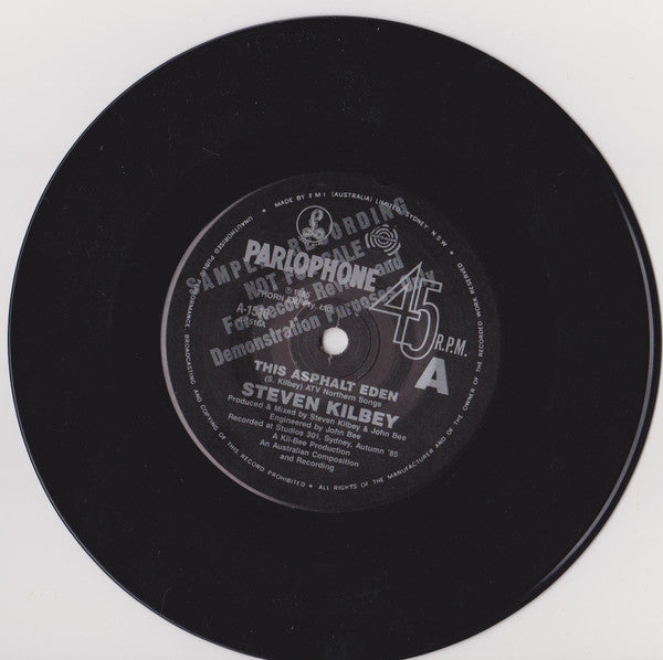 Steve Kilbey : This Asphalt Eden (7", Promo)