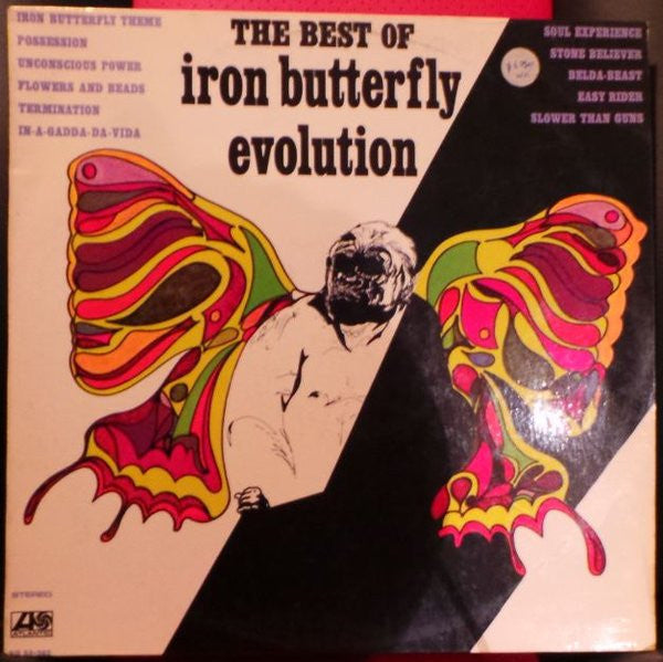 Iron Butterfly : The Best Of Iron Butterfly Evolution (LP, Comp)