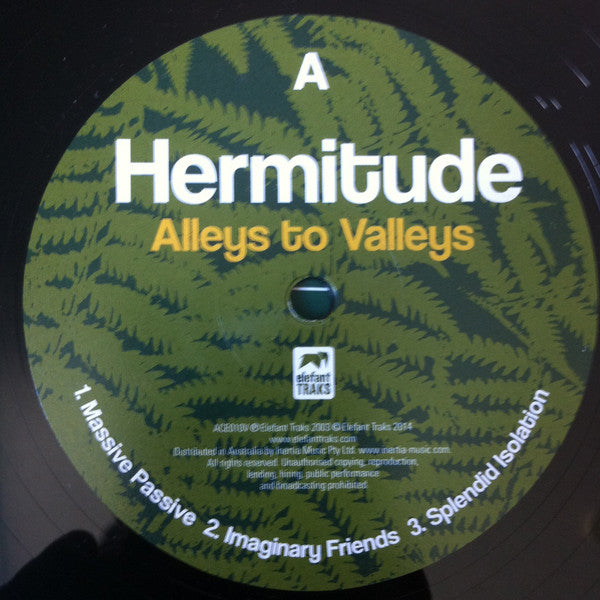 Hermitude : Alleys To Valleys (2xLP, Ltd, RE)