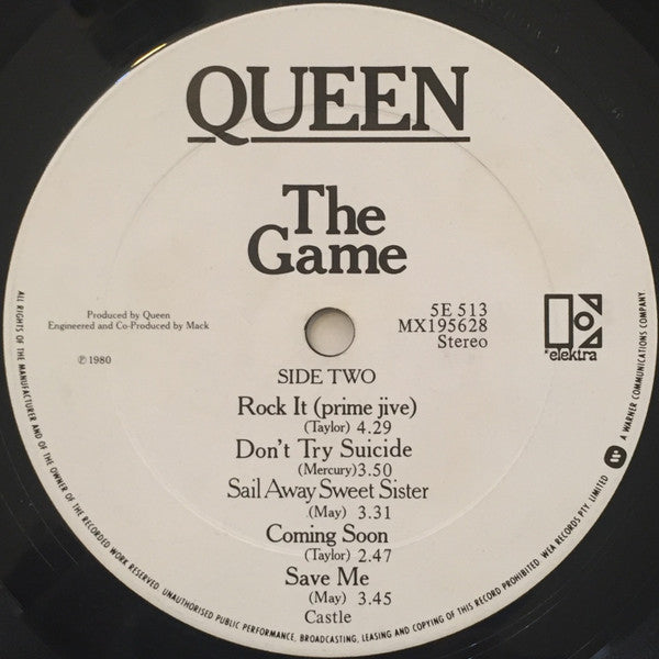 Queen : The Game (LP, Album, Foi)