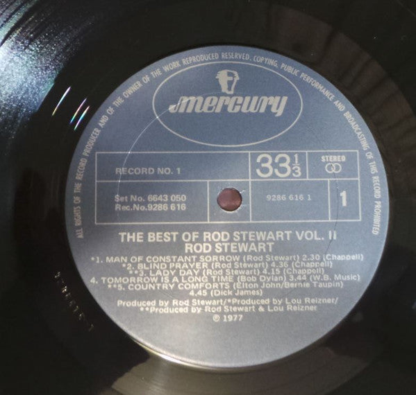 Rod Stewart : The Best Of Rod Stewart Vol. 2 (2xLP, Comp)