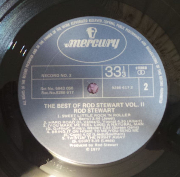 Rod Stewart : The Best Of Rod Stewart Vol. 2 (2xLP, Comp)
