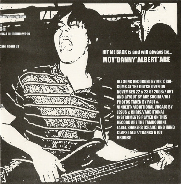 Hit Me Back : Only The Magic School Bus Goes Back In Time! (7")