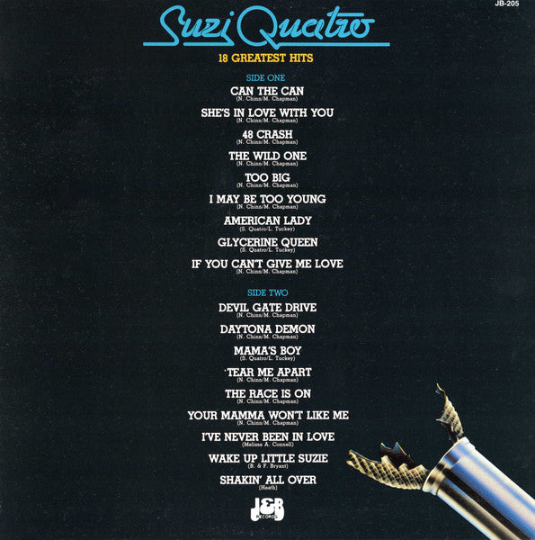 Suzi Quatro : Greatest Hits (LP, Comp)