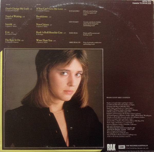 Suzi Quatro : If You Knew Suzi... (LP, Album)