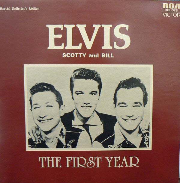 Elvis Presley, Scotty Moore, Bill Black (2) : Elvis, Scotty and Bill: The First Year (LP, Gat)