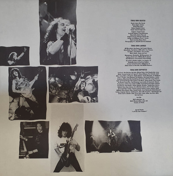 Dio (2) : Sacred Heart (LP, Album)