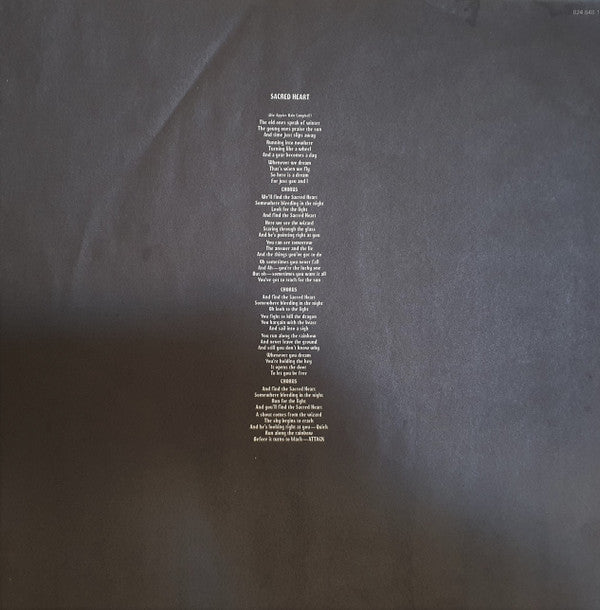 Dio (2) : Sacred Heart (LP, Album)