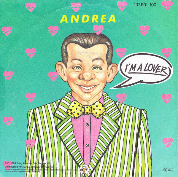 Andrea (4) : I'm A Lover (7", Single)