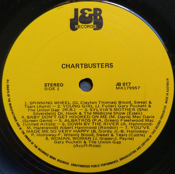 Various : Chart Busters (LP, Comp)