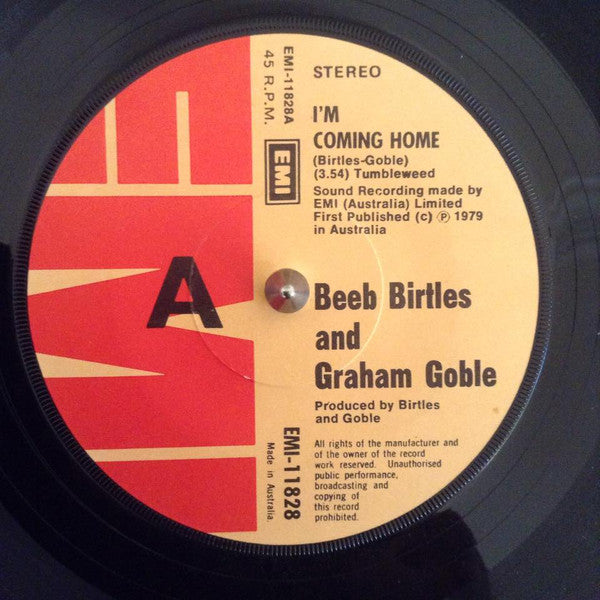 Birtles & Goble : I'm Coming Home (7", Single)