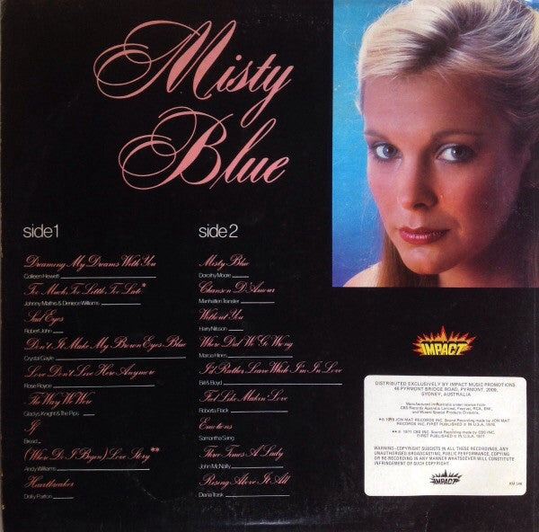 Various : Misty Blue (LP, Comp)