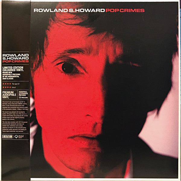 Rowland S. Howard : Pop Crimes (LP, Album, Ltd, RE, Red)