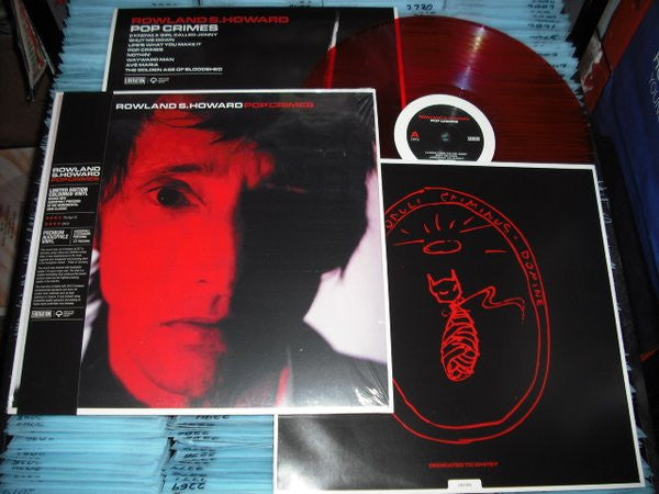 Rowland S. Howard : Pop Crimes (LP, Album, Ltd, RE, Red)