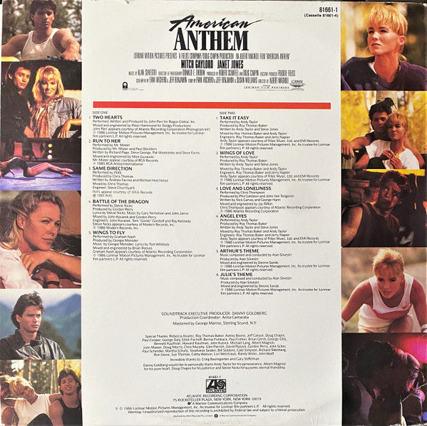 Various : American Anthem (LP, Comp)