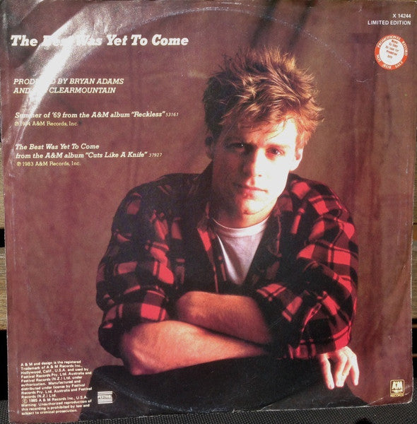 Bryan Adams : Summer Of '69 (12")