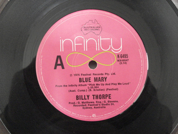 Billy Thorpe : Blue Mary (7")