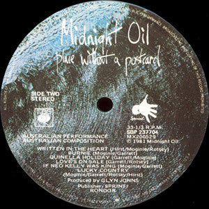 Midnight Oil : Place Without A Postcard (LP, Album)