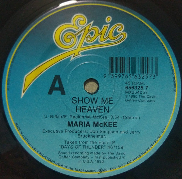 Maria McKee : Show Me Heaven (7", Single)