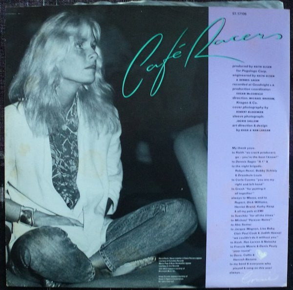 Kim Carnes : Café Racers (LP, Album)