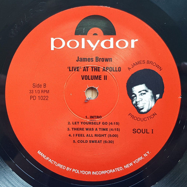 James Brown : Live At The Apollo Volume II (2xLP, Album, RE, Gat)