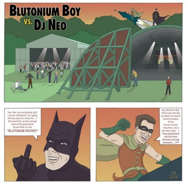 Blutonium Boy vs. DJ Neo : Rockin' / Hardstyle Instructor Part 3 (12")